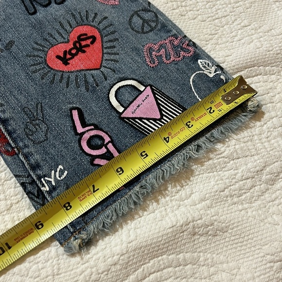 Michael Kors Limited Edition Button Fly, Flare, Crop. Size 6 - Picture 7 of 12